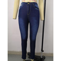 Nueva moda femenina: pantalones lápiz ajustados con cintura - details 19