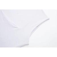 OUWU - Traje de baño negro sin mangas para mujer, traje de baño de una pieza con cuello cuadrado, lencería sexy, color blanco - details 9