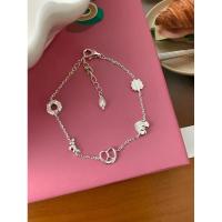 Nuevo estilo S, perla de cabeza de pan de plata pura para mujer, pulsera de donut Bestie de nicho 2024, joyería - details 3