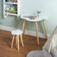 Juego de Escritorio Infantil Nube Mueble de Madera para Niños de 4 a 8 Años - details 1