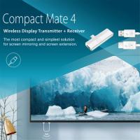 Adaptador de pantalla inalámbrico USB C Compatible con Screen Mirror Cast, extensible para ordenador portátil, teléfono inteligente a proyector de TV - details 2