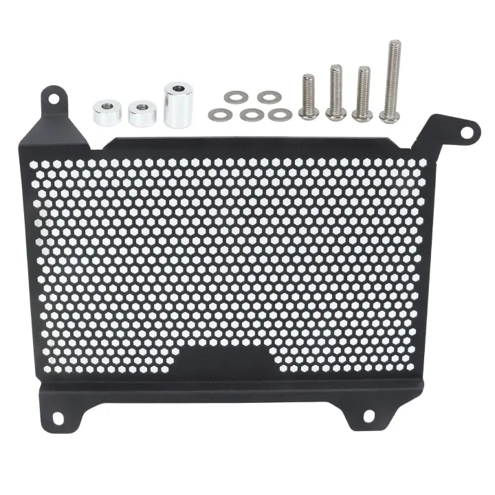 Protector de tanque de agua para parrilla de radiador de motocicleta, cubierta protectora de acero inoxidable para CB400X CB400F CB500X - 1