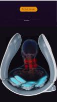 Dispositivo de masaje TENS para cuello y hombros, masajeador muscular de compresión caliente de 6 pulsos, tratamiento de relajación de Espondilosis Cervical - details 10