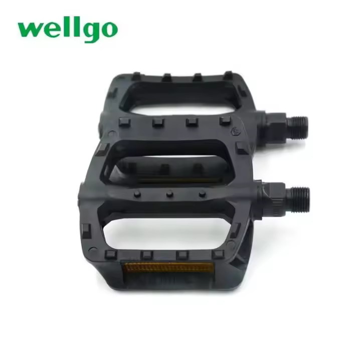 Wellgo V984T MTB Pedal de Acero de Alta Calidad para Ciclismo Antideslizante, Fuerte y Duradero - 1