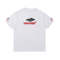 Nueva colección de verano con logotipo impreso frontal, camiseta deportiva de algodón puro con cuello redondo para hombre, camisa informal de estilo básico para pareja - details 1