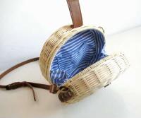 Bolsos al aire libre personalizados portátiles de las mujeres de la playa de Crossbody de la mano de la honda de los artículos vendedores calientes con la correa de hombro de la PU - details 9