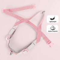 Conjunto arnés de nailon perro, correa sin tirones cachorros, chaleco mascotas con plomo caminar, ustable para perros pequeños y - details 11
