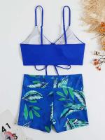 Bikinis con cordón frontal, cintura alta para mujer, bañadores de mujer, bañador para nadar, ropa de playa 2025 - details 71