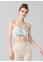 para Mujer Sujetador Deportivo con Espalda Cruzada, Copa Fija, para Fitness, Yoga, Romántico, Casual, Estampado - details 20