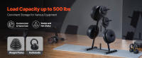 SucceBuy Soporte para platos de pesas, un marco para platos, perfecto para la organización del gimnasio en casa. - details 0