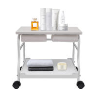Baño de pies para uñas, Spa, carrito portátil para pedicura, manicura, masaje, blanco nuevo, 50x42x47cm/19,69x16,54x18,5 pulgadas - details 3