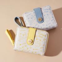 Cartera japonesa con diseño de gato para niñas, tarjetero pequeño para estudiantes, bolsa de dinero con cremallera, monedero - details 0