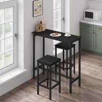 Taburete de Bar Muebles Cocina Silla de Comedor para Salon Cocina Mesa 100x40x100 cm Estructura de Metal, Juego de 2X Taburetes Bar, Blanco, 0037BAZ+1058BY-2 - details 17