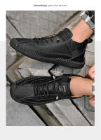 Zapatos de cuero de moda para hombres populares herramientas al aire libre costura retro media y alta parte superior de la moda casual zapatos de cuero de los hombres zapatos casuales. - details 19