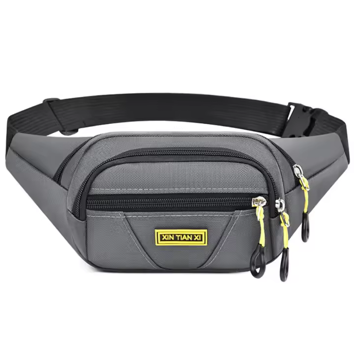 Riñoneras para correr de gran capacidad, bolso multifunción resistente al desgaste para correr maratón, almacenamiento impermeable, bolsa para teléfono deportivo - 1