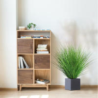 Pampas de imitación de hierba Artificial para interiores, 10 piezas, 60cm, trigo falso, para decoración del hogar, tienda de bodas - details 4