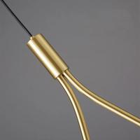 Lámpara Colgante De Cobre LED Para Interior Con Bombilla G9 De 7W Para Dormitorio Iluminación Colgante Para Pasillo Luz De Ceilidán Moderna Y Elegante - details 11