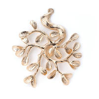 Colgantes de Árbol de Brasso Dorado de 18K Joyería Hazte de Diamantes Falsos y Circonio - details 47