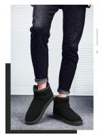Botas de nieve de invierno para hombre, zapatillas altas para mujer, zapatos informales de moda, pies de piel desnuda, algodón, luz cálida, parejas, talla grande 35-47 - details 8