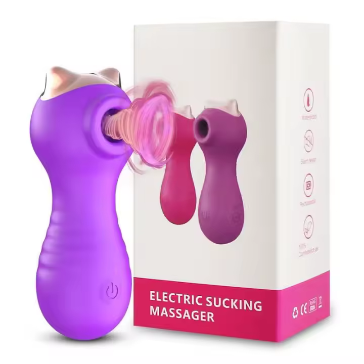 Leten-Mini vibradores para gatitos, punto G, huevo vibratorio, estimulación del clítoris, pezón, masaje de succión vaginal, juguetes eróticos, masturbación femenina - 1