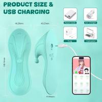 App Control remoto femenino masturbador que lleva huevo vibrador de sexo para mujeres estimulador anal pantalones vibrantes portátiles masajeador - details 4