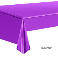 Mantel desechable para fiesta familiar, tela de Picnic con purpurina dorada, arreglo de decoración, venta al por mayor - details 8