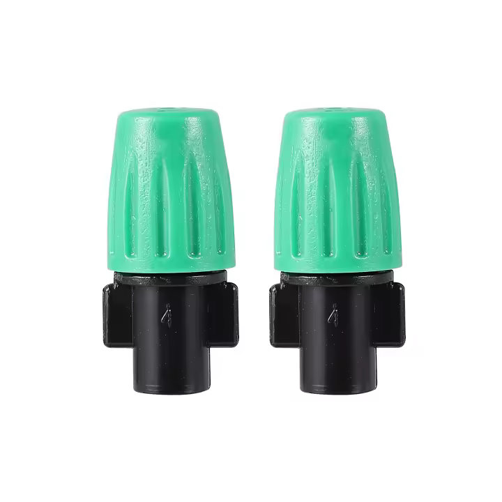 Boquilla DE NEBULIZACIÓN naranja ajustable, 10/50 piezas, riego de jardín, invernadero, terraza, refrigeración, pulverizador de paisaje, riego de flores y plantas - 1