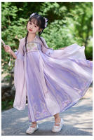 Nuevo Hanfu estilo chino falda fina Ru antiguo súper inmortal vestido Tang de verano para niñas - details 12