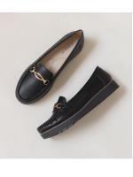 Zapatos de cuero pequeños de un solo paso 2025, nuevo estilo, zapatos planos de una sola línea para mujer, mocasines casuales profesionales - details 7