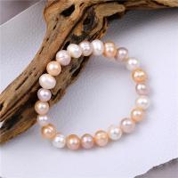 Pulseras de Lujo con Perlas Naturales Hechas a Mano Accesorio de Joyería Exquisito para Niña 2023 - details 0