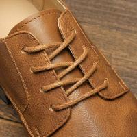 Zapatos casuales de negocios tendencia retro zapatos de cuero de gran tamaño - details 51