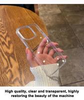 16ProMax funda de teléfono transparente de lujo para iPhone 15 13 12 11 14 16 Pro Max X XR XS 7 8 Plus cubierta trasera de parachoques a prueba de golpes - details 2
