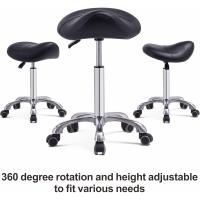 Taburete de Silla Profesional Hidráulico Giratorio Cómodo y Ergonómico con Base de Metal Resistente - details 12