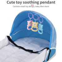 Cama de bebé para recién nacidos, nido de dormir, cama de viaje plegable, mosquitera, Moisés, cesta de dormir infantil para 0-24 meses - details 6