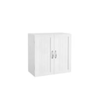 2 Puertas Armario de 4 Niveles para Zapatos Mueble Auxiliar con Cajón y Estantes Ajustables para Entrada de Salón 78 x 37 x 86 cm Blanco - details 14
