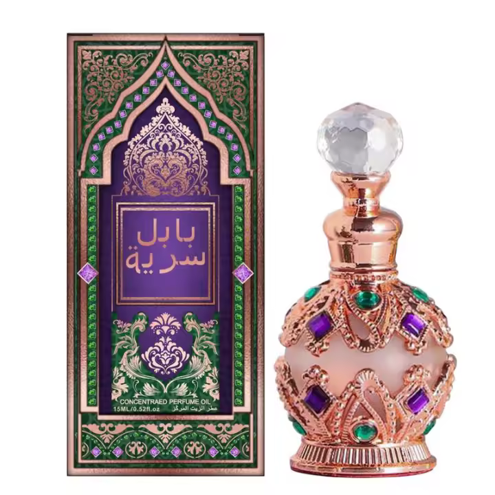 Perfume Árabe Vintage de 15ml Fragancia Ligera Duradera para Mujeres Aromaterapia y Fragancia del Hogar - 1