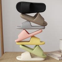 Zapatillas de verano para hombre y mujer, chanclas antideslizantes para interior y baño, zapatos informales para parejas, sandalias de playa ligeras - details 10