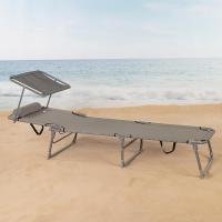 plegable multiposición con sombrilla 193x67x85 cm Camping - details 3