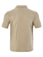 Hombre verano casual toalla suelta jacquard cremallera puerta digan hombre manga corta Polo - details 4