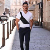 Bolso de riñón de moda para mujer, antirrobo, estable con conector para auriculares, ideal para correr, hacer senderismo y trotar. - details 0