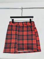 Media falda elegante de cintura elástica estilo Qianniao, Falda corta de cintura alta que abraza la cadera - details 9