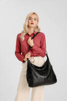 Bolso de hombro de piel sintética para mujer, conjunto de tres piezas, suave - details 32