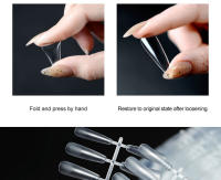 Puntas de uñas postizas de 240 unidades por lote/caja Herramientas de manicura de extensión rápida francesa Marca Clou Beaute - details 2