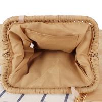 Bolsa de Hombro Tejida de Cuerda de Papel para Mujer 2025 Bolsa de Playa Versátil con Correa de Hombro para Vacaciones - details 7