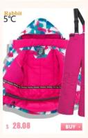 Fashion Brand Waterproof Boy Girl kids Pants Warm Trousers Sporty Climbing leggings Children Patchwork Soft Shell Outfits autumn - details 9