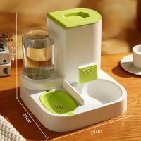 Alimentador Automático 2-en-1 para Mascotas Tanque de Almacenamiento de Agua de 1L - details 7