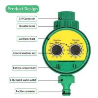 Manguera electrónica de protección ambiental para exteriores, temporizador, controlador de aspersor automático, grifo - details 6