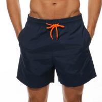 Pantalones cortos de playa de secado rápido para hombre, lona impermeable, transpirable, de alta elasticidad, estilo informal de cintura media - details 3