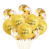 Globos de látex con patrón metálico, decoración de confeti para fiesta de cumpleaños, Baby Shower, 10 piezas, 12 pulgadas - details 0