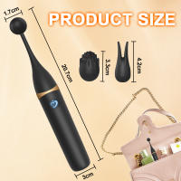 Vibrador Mini de Alta Frecuencia Diversión Intima para Parejas con 10 Modos Masajeador Personal - details 7